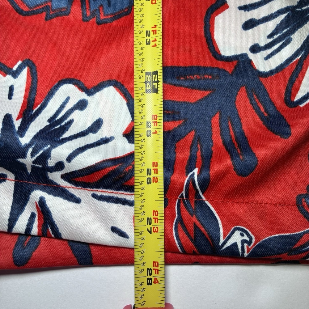 Washington Capitals Men's XL Red Hawaiian Button Down. NHL. Short Sleeve. - Picture 7 of 8